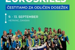 EuroSkills Herning 2025 Močno držimo pesti za Lejo Brenkuš Porenta