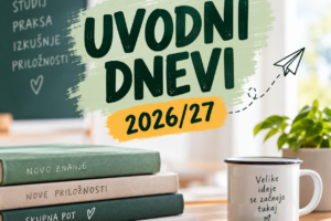 Naslovna slika za novičko Uvodni dnevi 2026-27 Naslovna slika za novičko Uvodni dnevi 2026-27